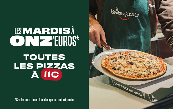 Le kiosque à pizzas de SAINTE LIVRADE SUR LOT - coupon promotionnel